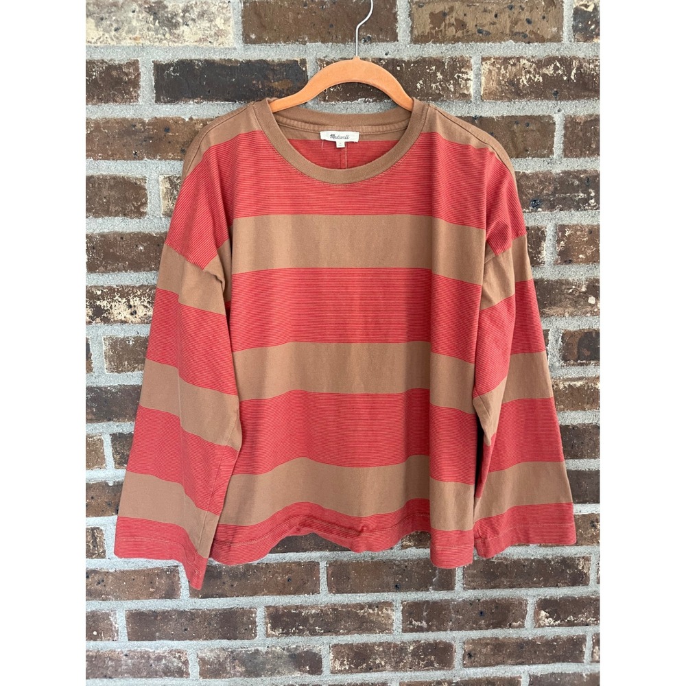 Madewell Easy Crewneck Long Sleeve Tee